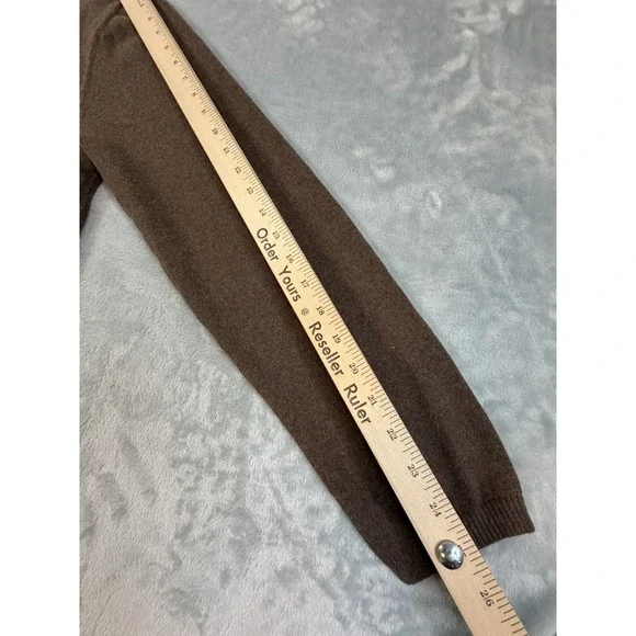 Banana Republic Sweater Men's XL Brown Cotton Cashmere Preppy Casual